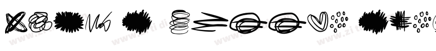 Hand Scribble Sketch字体转换